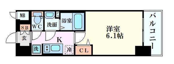 天神橋筋六丁目駅 徒歩7分 3階の物件間取画像